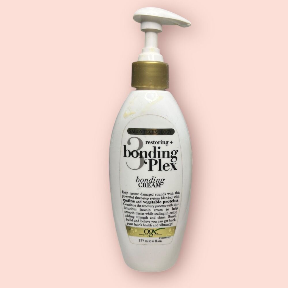 OGX Restoring + Bonding 3plex Bonding Cream Used